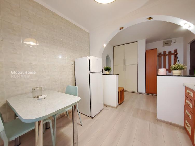 Apartament cu 2 camere semidecomandat, mobilat în Tineretului