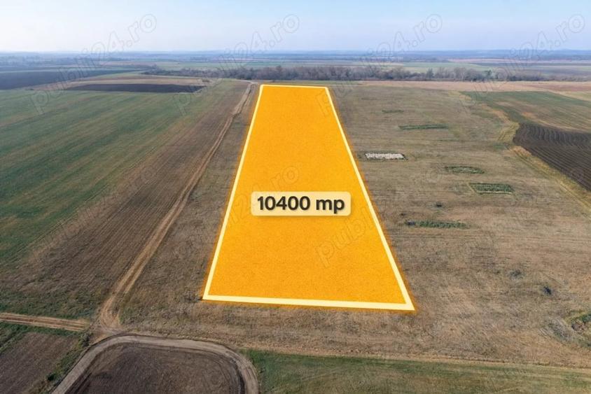 Teren de 10400 mp, în Popești