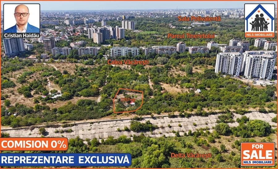 Teren 2357mp | Calea Vacaresti - Sector 4 | POT 70-80% | CUT 4,5 Teren 2357mp | Calea Vacaresti - Sector 4 | POT 70-80% | CUT 4,5