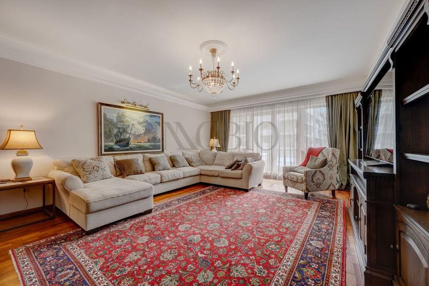 Apartament cu 4 camere, mobilat în Herăstrău