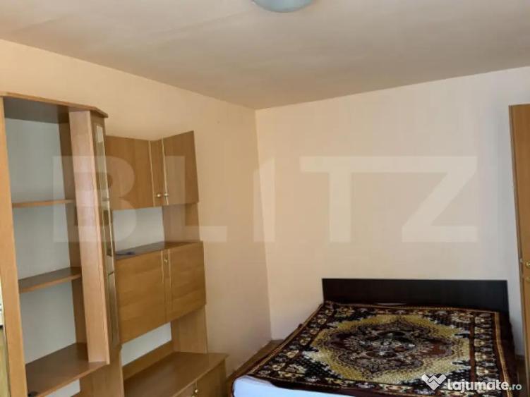 Apartament de inchiriat, 2 camere semidecomandate, 44 mp, b - 5