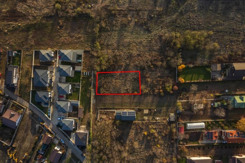 DRAGOMIRESTI-DEAL, TEREN 447 MP, PROIECT DE CASA INCLUS, DESCHIDERE 11 MP! - 4