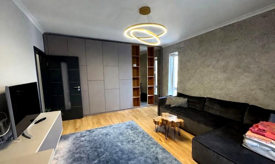 Apartament cu 2 camere 60 mp de vanzare, finisat si mobilat - 1