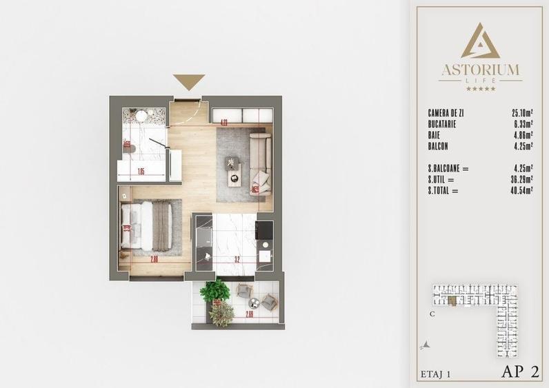 GARSONIERA // ASTORIUM LIFFE// IZOLATIE FONICA// TITAN PALLADY! - 4