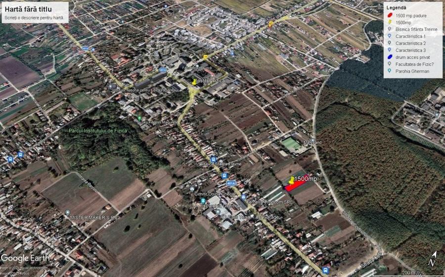 Magurele 1500mp langa padure, utilitati - 7