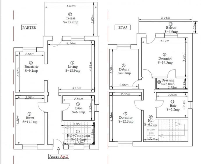 Duplex Dumbravita cu 5 camere | 318 mp teren | Comision 0 - 45