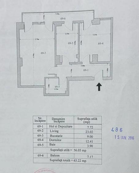 2 camere | Decomandat | Centrala | Sos. Oltenitei Sector 4 - 6