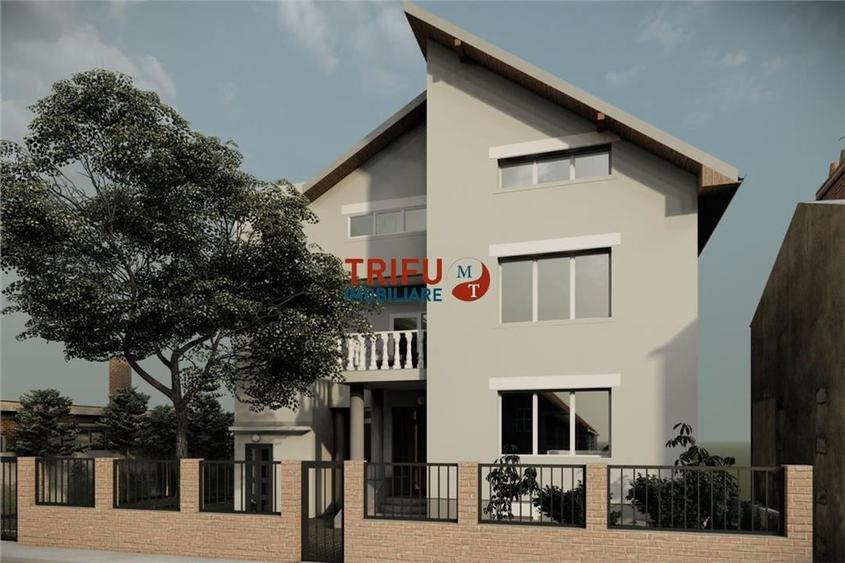 Casa de vanzare 9 camere 878 mp teren zona Barabant - 2