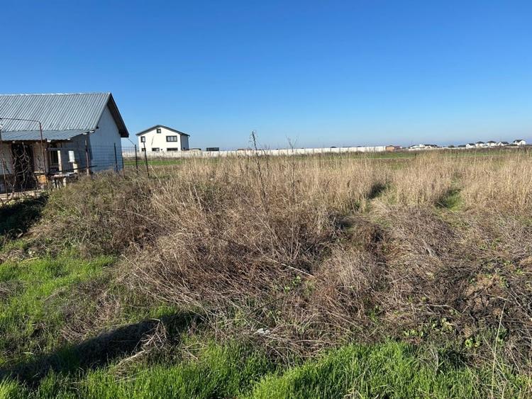 1017 mp Dragomiresti Vale pe strada din spatele Liceului  // toate utilitatile - 7