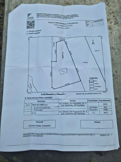 Teren de vanzare ! - 1