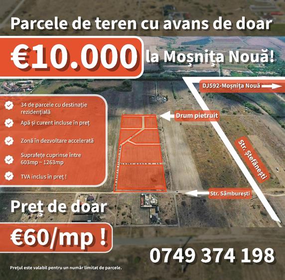 Parcele de teren intravilan la doar 500m de Drumul Judetean - 6
