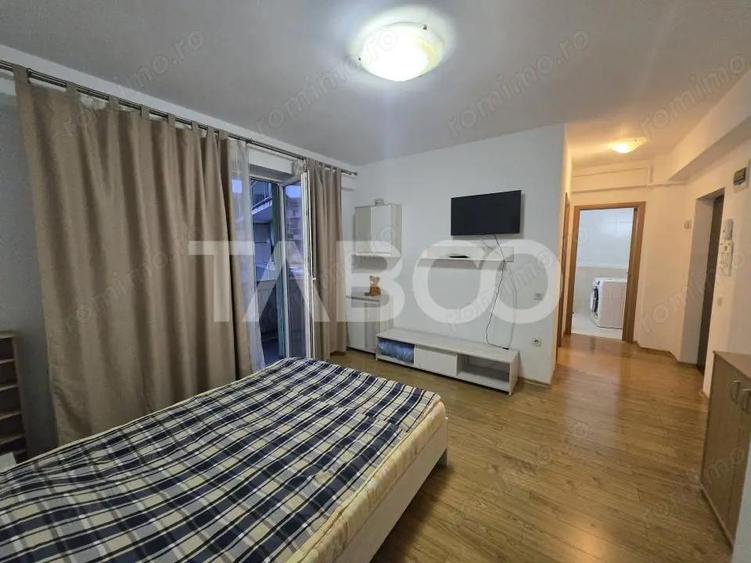 Garsoniera de vanzare decomandata 29mp cu balcon zona Turnisor Sibiu - 7