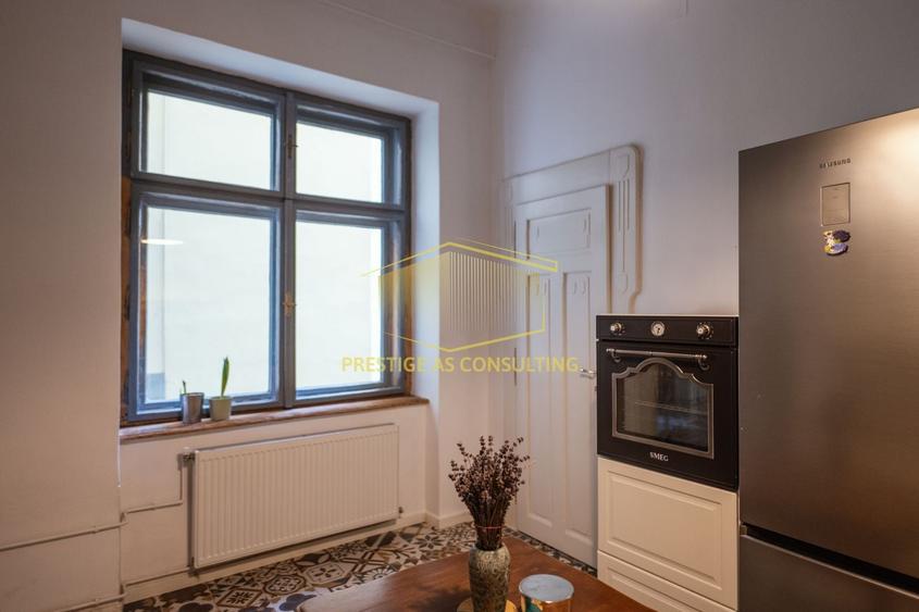 Apartament cu 3 camere circular, mobilat în Ultracentral
