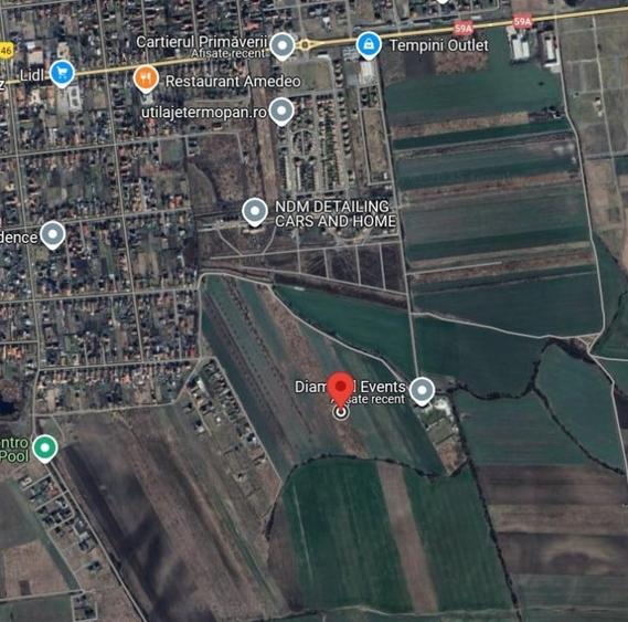 Teren pentru duplex in Sacalaz - 600 mp, in Spatele Cartierului Primaverii - 1