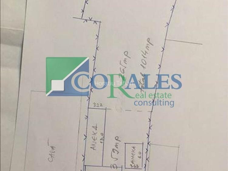 Pozitie Excelenta. Teren 1014 mp. Asfalt. Toate utilitatile