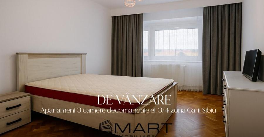 Apartament 3 camere decomandate et. 3/4 zona Garii - 3