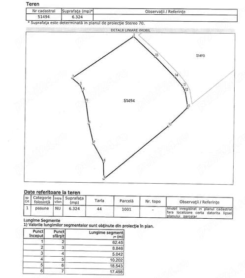Terenuri extravilane pasune 3,5 ha. Nicula,Gherla ,jud.Cluj - 2