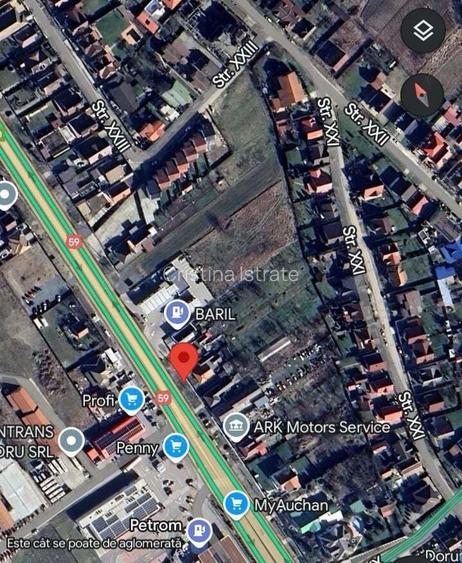 Sag - DN 59 -2 Case si Teren 4000 mp - front 32 m