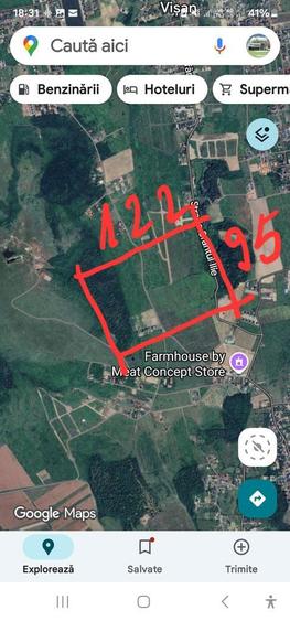 Teren intravilan in suprafata de 5.500mp , situat pe str.Regina Maria - 5