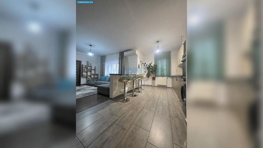 Apartament cu 3 camere semidecomandat, mobilat în Florești