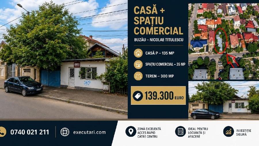Spațiu comercial, de 137 mp, în 23 August