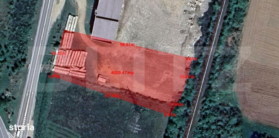 Teren Intravilan DN - Zona Teraplast - Front 36 m - Toate utilitatile - 1