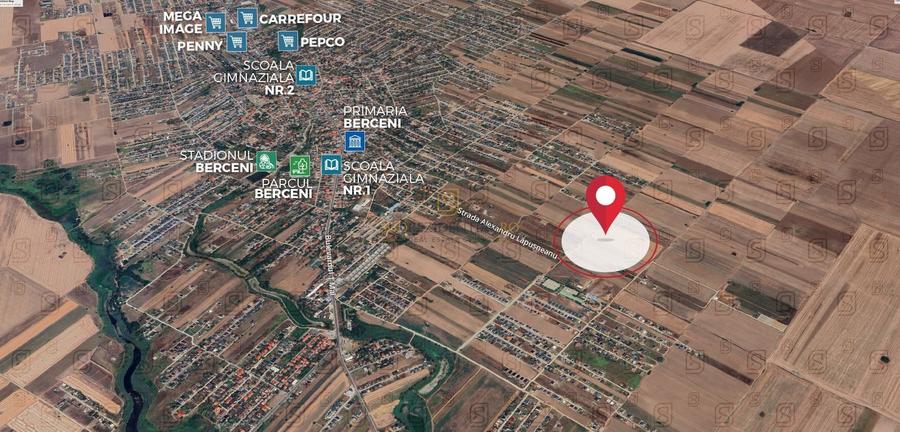 Tere intravilan, 500 mp, str Buchetului, comuna Berceni, Ilfov - 2