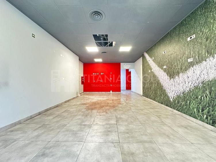 Spatiu comercial 80mp, cu vad excelent - str. 13 Decembrie - 2