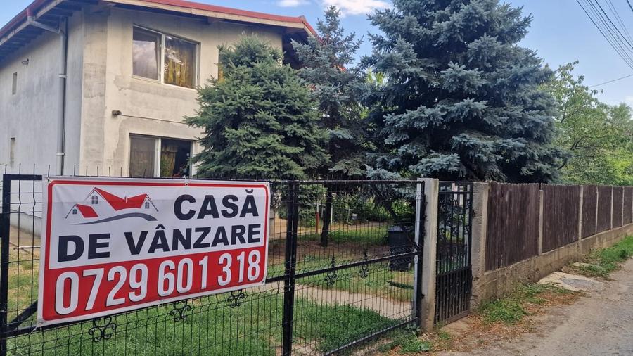 Vand casa în Fundulea, 25 min de Bucuresti – 256 mp, teren 682 mp, la gri - 1