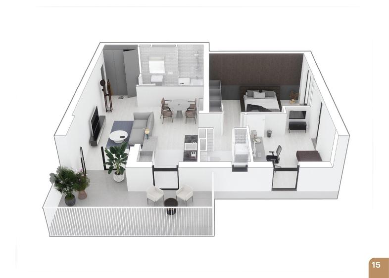 Ultimele apartamente in Sunbelt Sevil-Zona Mehala / Torontalului. - 3