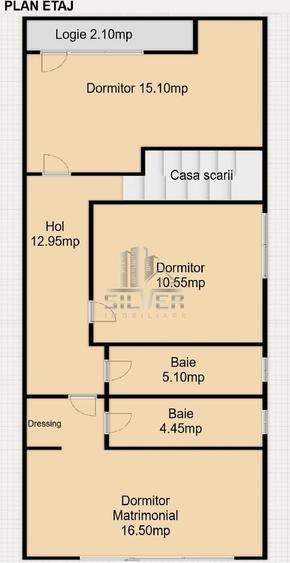 Casa moderna de tip Duplex cu Panorama asupra Clujului in cartier Iris - 12