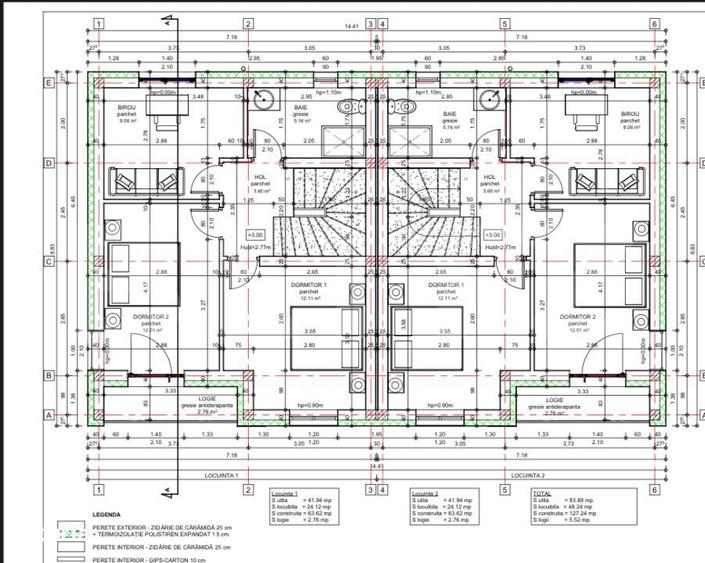 Duplex modern de 130 mp, 692 mp teren Unirea - 2