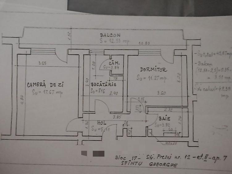 Vand apartament sfantu Gheorghe strada presei - 1