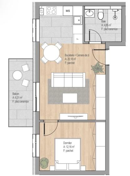 Apartamete finisate zona Cetatii . - 1