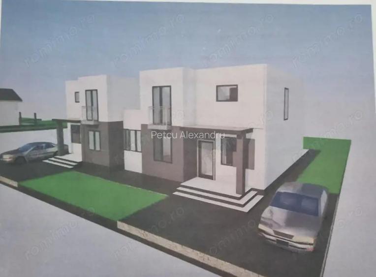 Sanandrei Duplex cu Perete Dublu, Proiect Modern