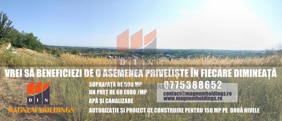 Teren cu autorizatie si proiect de construire, utilitati, Smeura