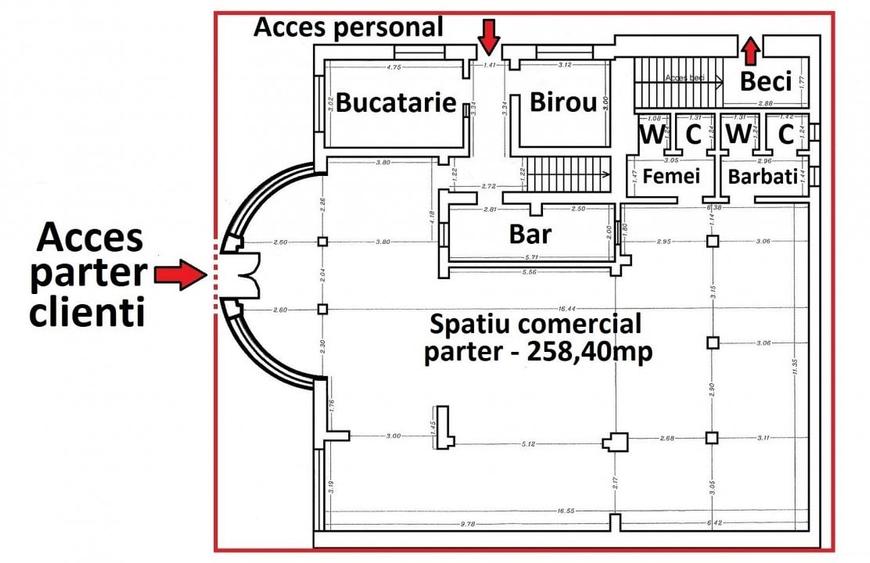 Ovidiu – Centru – Spatiu Comercial 258mp – 565mp - 16