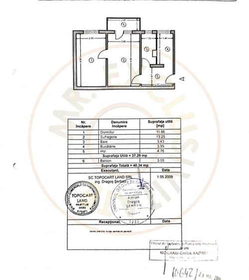 0%Comision-Vanzare apartament 2 camere Banat et. 3 - 8