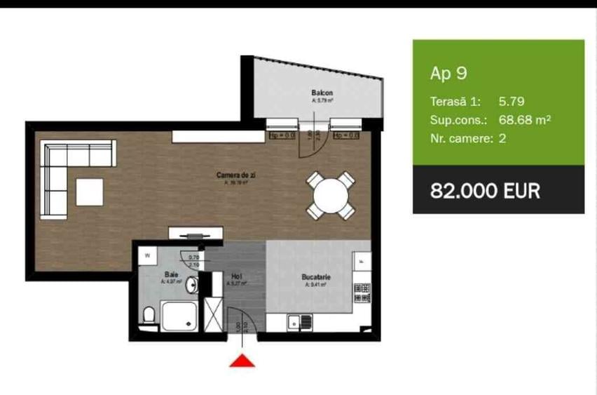 Apartament nou in Baile Felix cel mai bun pret - 10