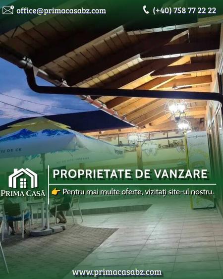 Oportunitate de investitie in Vernesti/BZ! Spatiu comercial – teren intravilan - 1