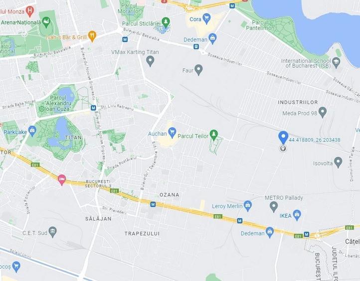 Inchiriez teren metrou Teclu - Gura Ariesului, sector 3 - 3