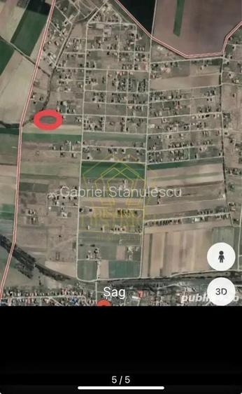 Teren intravilan pentru constructii | Sag I Manastire