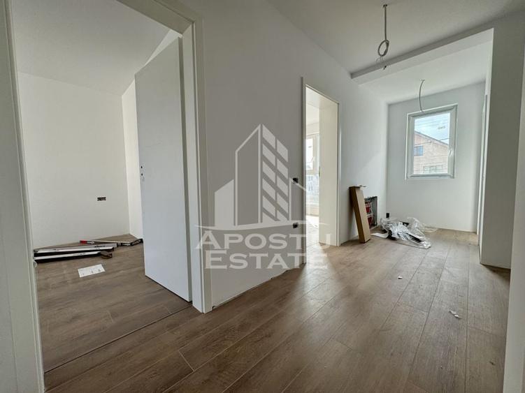 Duplex cu perete dublu 4 camere, complet finalizat la asfalt Chisoda. - 18