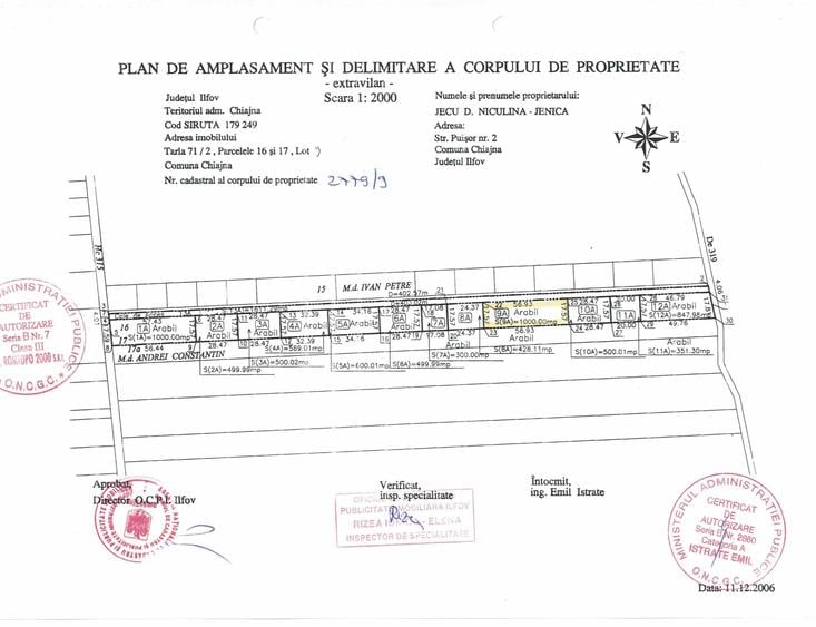 Militari - Ilie Petre - Profi, vanzare lot teren intravilan 1227 mp. - 4