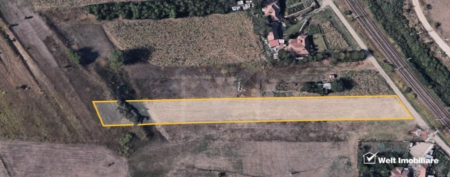 Teren constructii Apahida, acces drum, panorama superba - 5