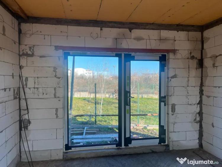 Casa semi-finisata P+M, 170 mp utili, 311 mp teren, zona C - 7