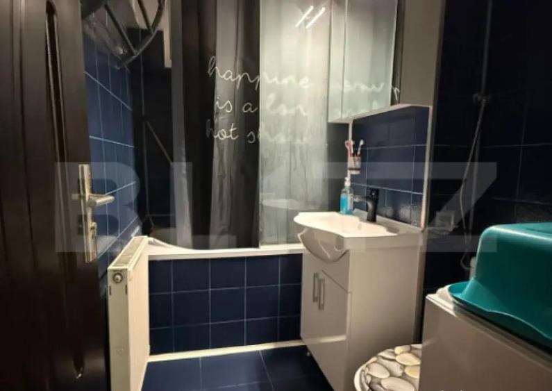 Apartament 2 camere 43 mp, mobilat ?i utilat, etaj 4/4 - 7