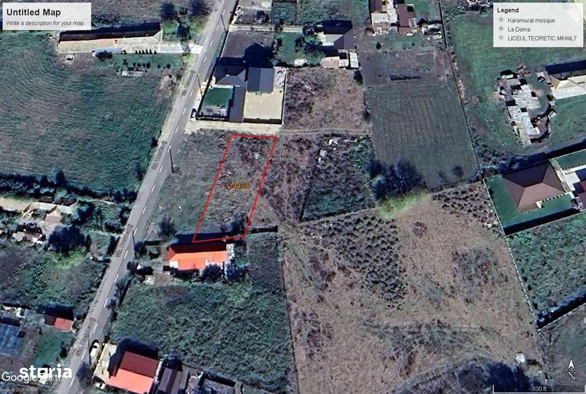 Teren de construc?ie, 800mp, utilita?i disponibile - 2