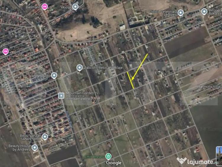 Teren Sanpetru Livada - pentru gradina, zona de relaxare. - 1