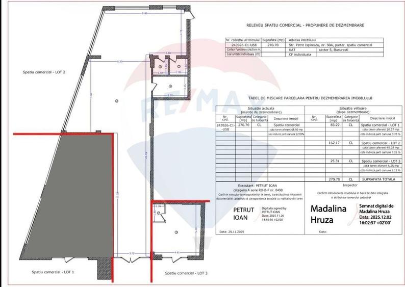 Spațiu comercial 200mp | 2025 | ROI 10% | Vitrina 9ml | 13 Septembrie - 2